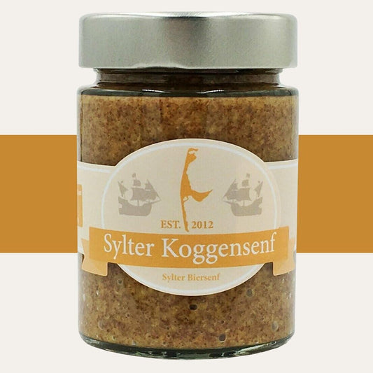 Sylter Koggensenf - "Sylter Biersenf - Watt Blondes" , 190 gr.