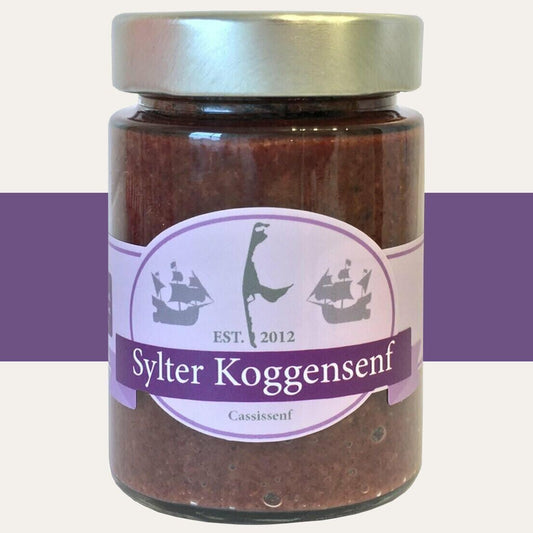 Sylter Koggensenf - "Cassissenf" , 190 gr.