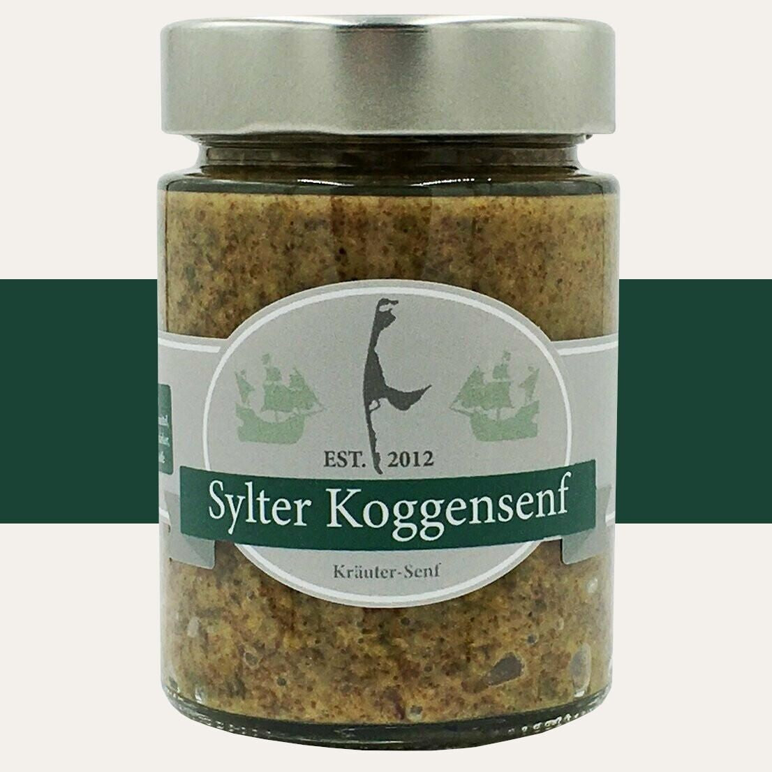 Sylter Koggensenf - "Kräuter-Senf", 190 gr.