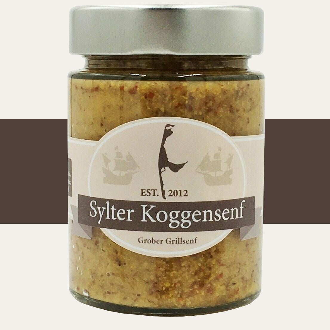 Sylter Koggensenf - "Grober Grillsenf" , 190 gr.