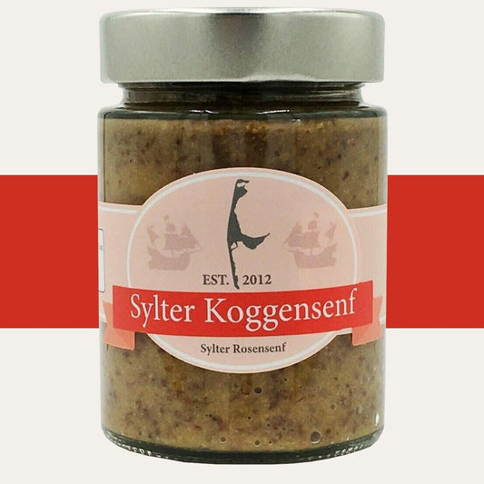 Sylter Koggensenf - Sylter Rosensenf", 190 gr