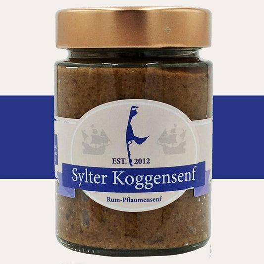 Sylter Koggensenf - Rum-Pflaumensenf", 190 gr