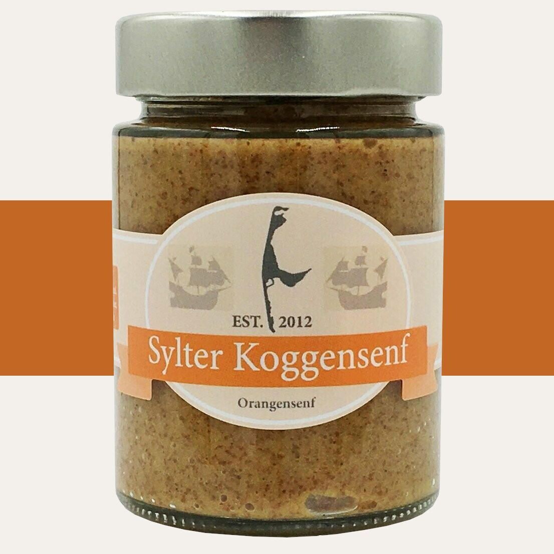 Sylter Koggensenf - "Orangensenf", 190 gr.