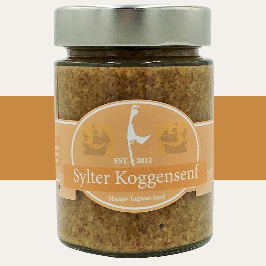 Sylter Koggensenf - "Mango-Ingwersenf", 190 gr.