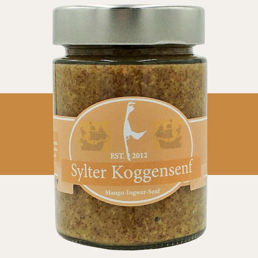 Sylter Koggensenf - "Mango-Ingwersenf", 190 gr.