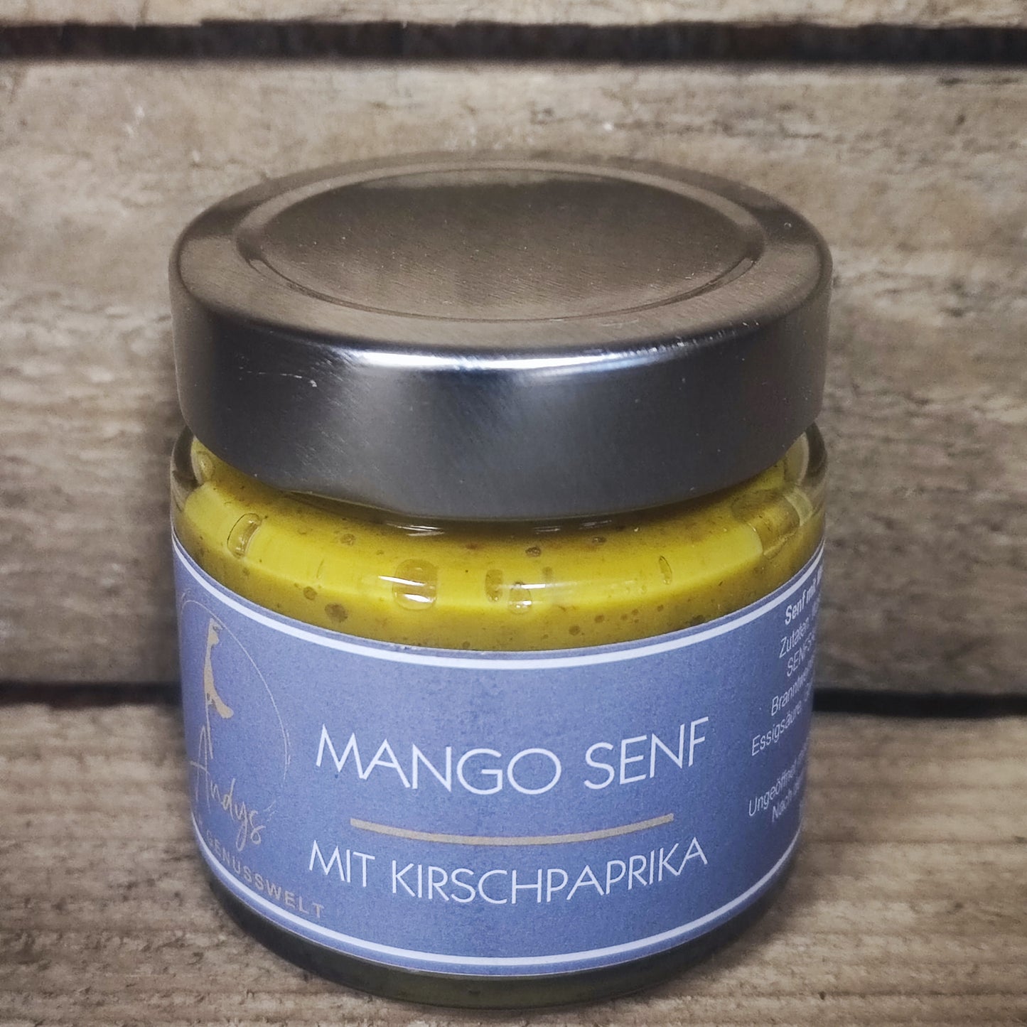 Andys Senf Mango und Kirschpaprika